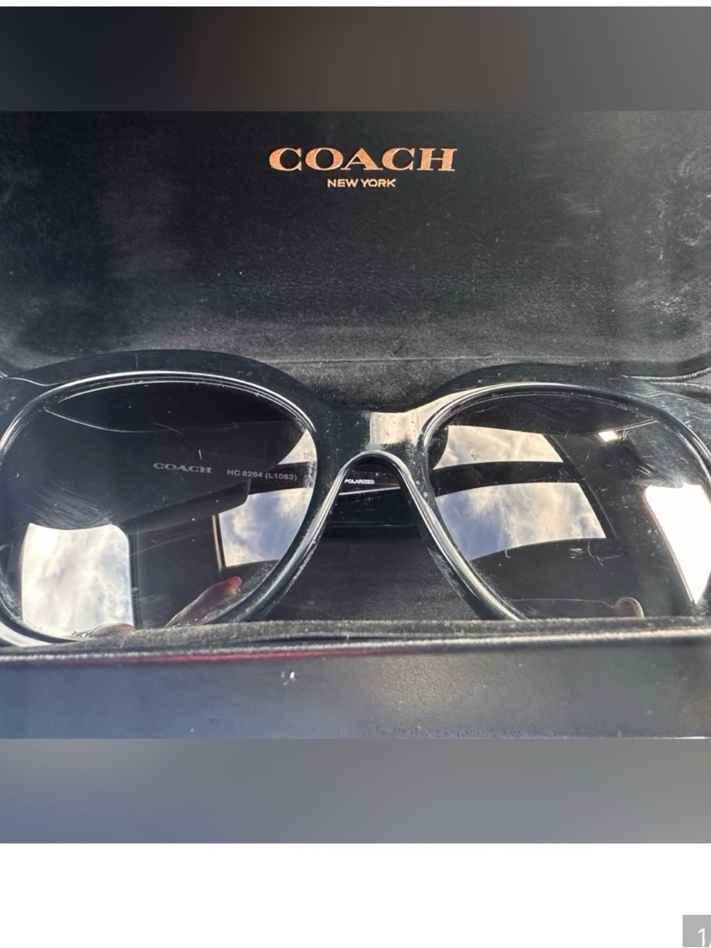 Coach glasses and purse